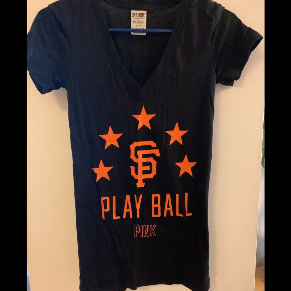 Victoria Secret Giants baseball tee